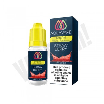 AQUA VAPE 50/50 - Strawberry -  10ml